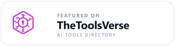 Featured on ToolsVerse — AI Tools Directory